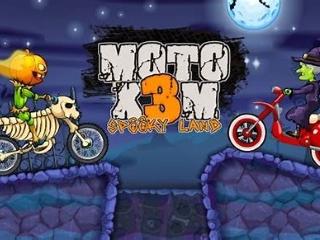 Moto X3M: Spooky Land