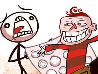 Trollface Quest 3 Play Online Game Myrealgames Com