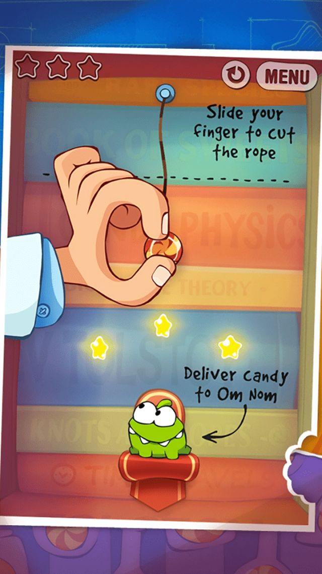 Cut the Rope Experiments
